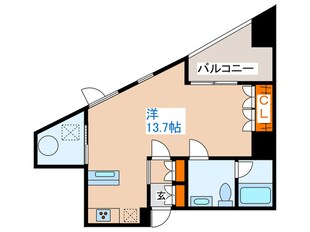 ＩＮＦＩＮＩＴＹ２２の物件間取画像